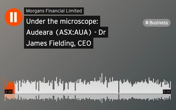 Under the microscope podcast on Audeara’s Quarterly results